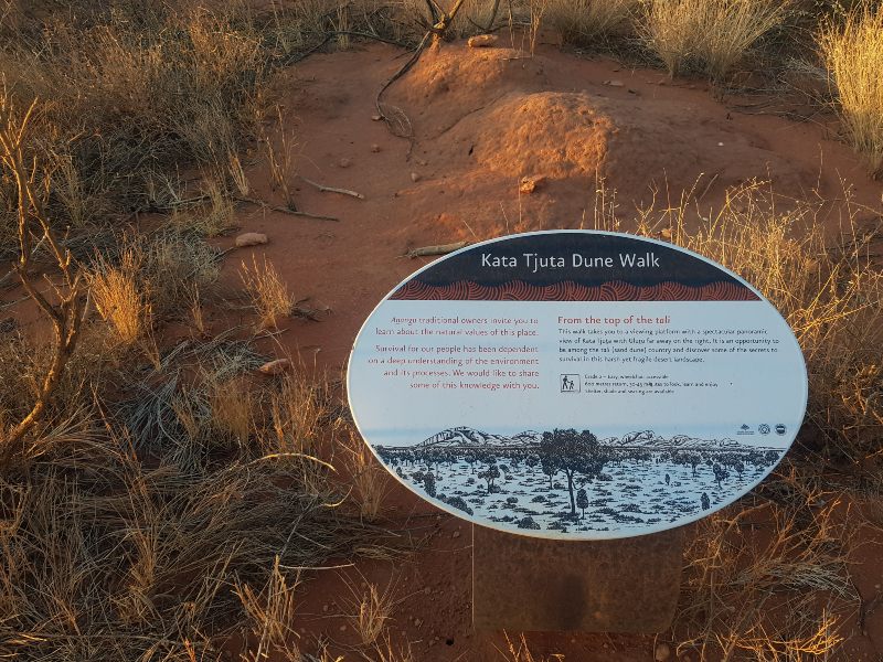 Kata Tujta Dune Walk Northern Territory Uluru National Park