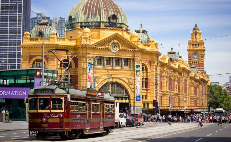 Tram in Melbourne