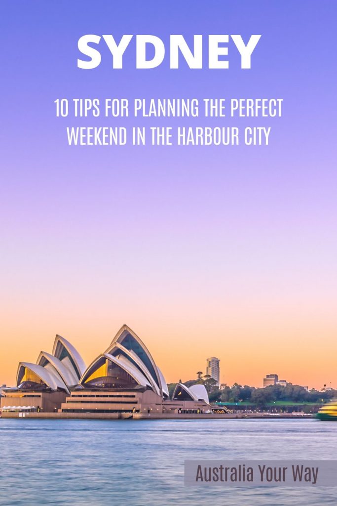 Tips for spending 48 hours in Sydney Pin