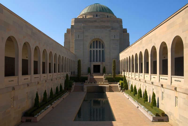 Hall of Memory at the Australian War Memorial
