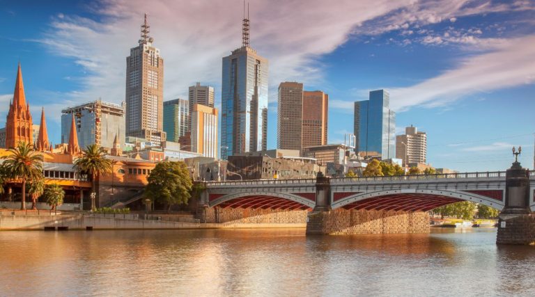 Melbourne City Skyline
