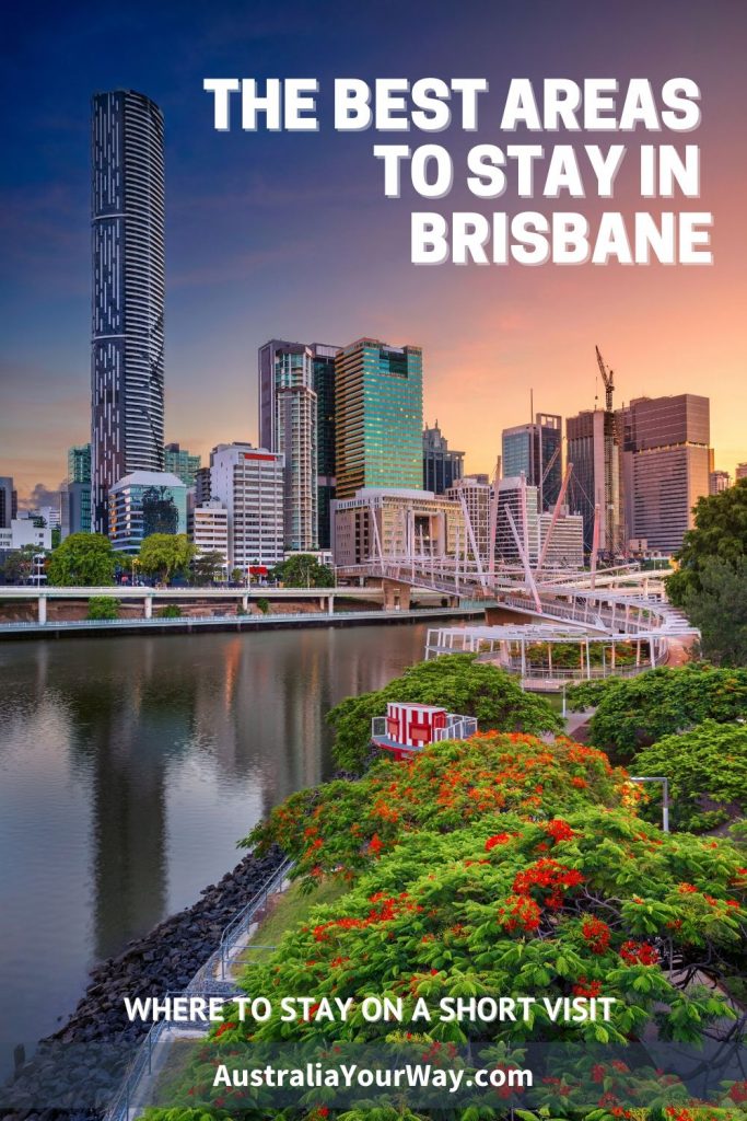 Where to stay in Brisbane pin