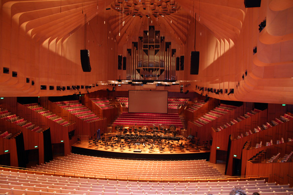 Sydney Opera House concert hall 