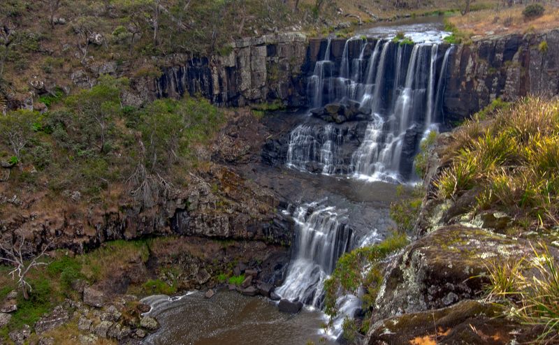 View of Ebor Falls, NSW, Australia
