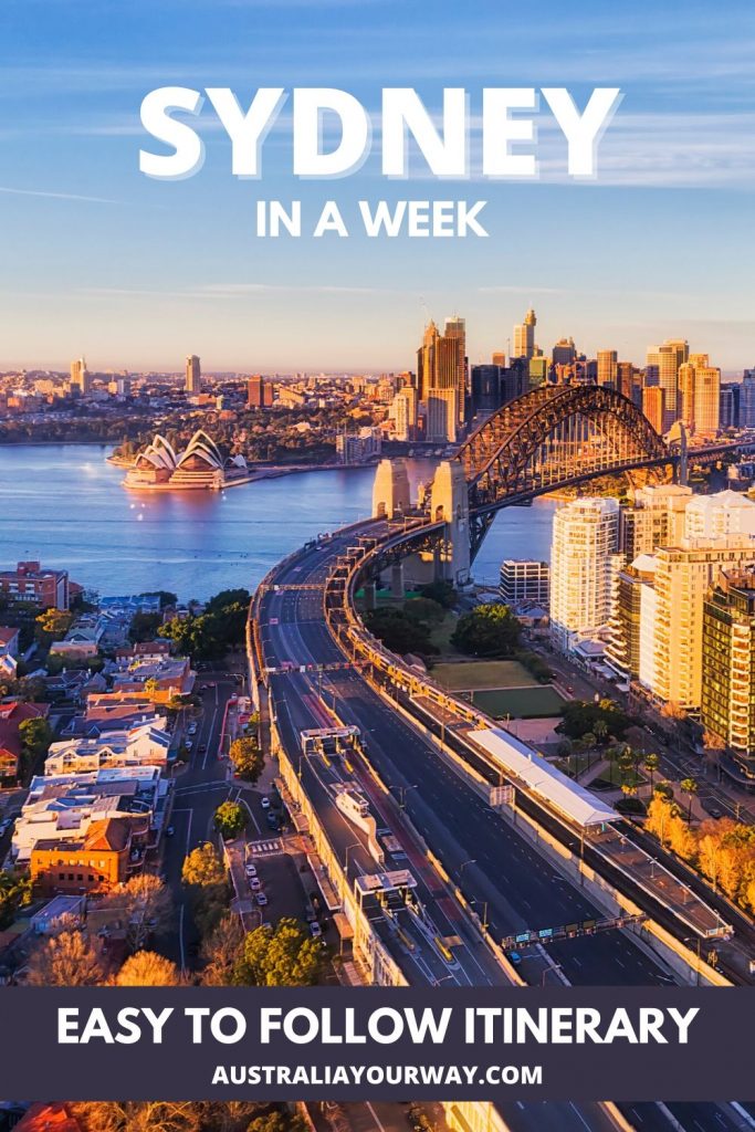 Sydney in one week itinerary