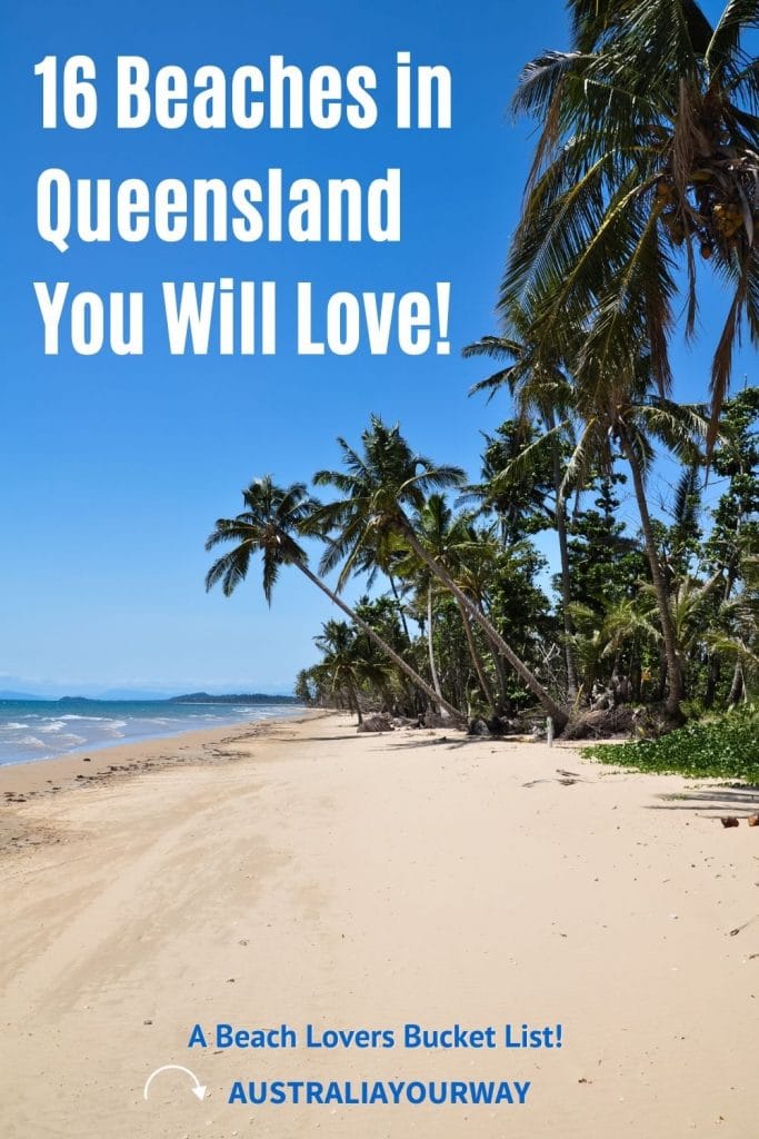 Queensland Beaches pin