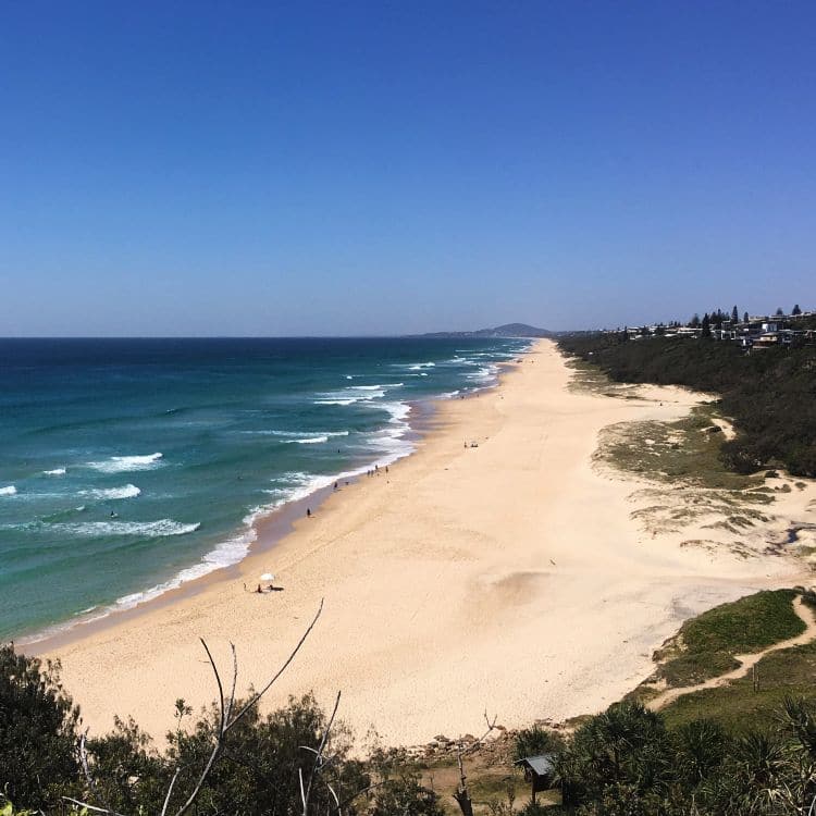 Sunshine Beach in Queensland