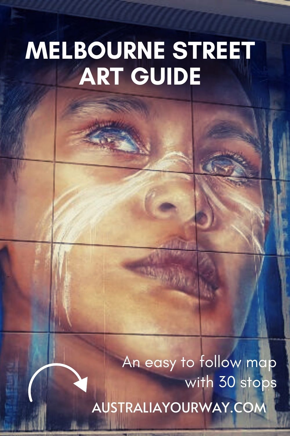 Epic Melbourne Street Art Map + Guide Travel Australia Your Way