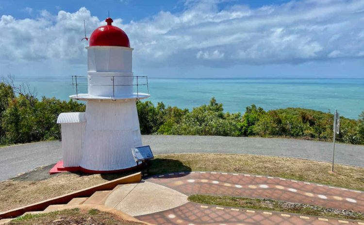 Cooktown lighthouse in Queensland as sees on our Lap of Australia