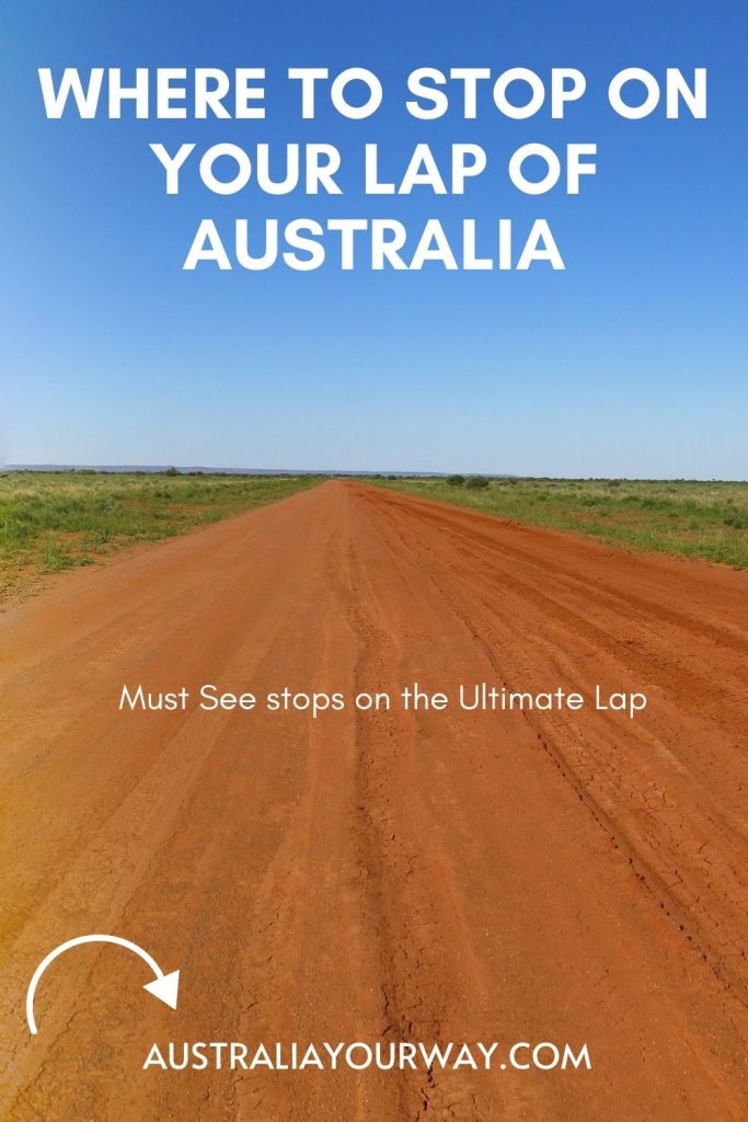 Lap of Australi outback