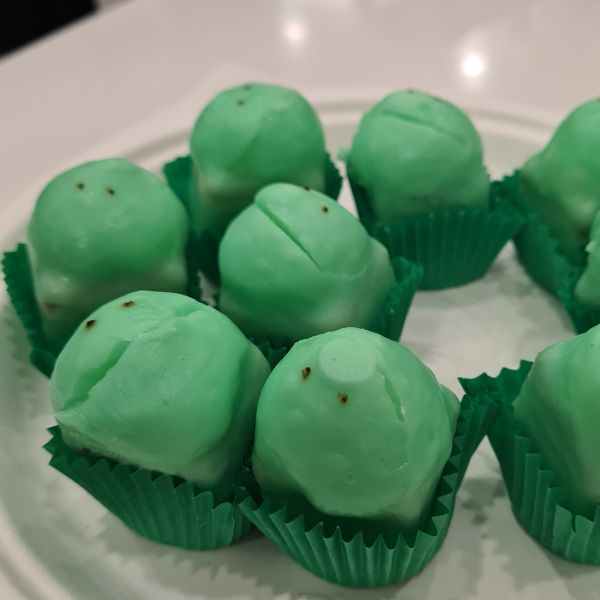 Balfours green Frog cake in Adelaide