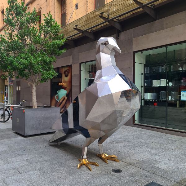Rundle Mall Pigeon by Paul Sloan