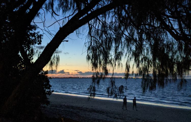 Sunset on Torquay Beach Queensland