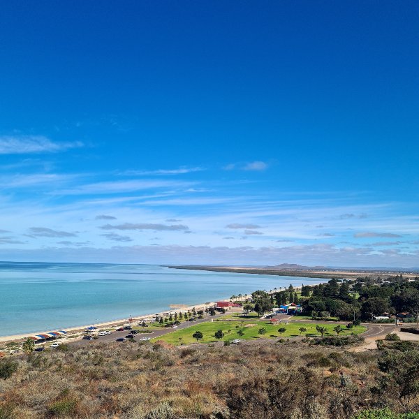 The view over Whyalla from Hummock Hill looking south 