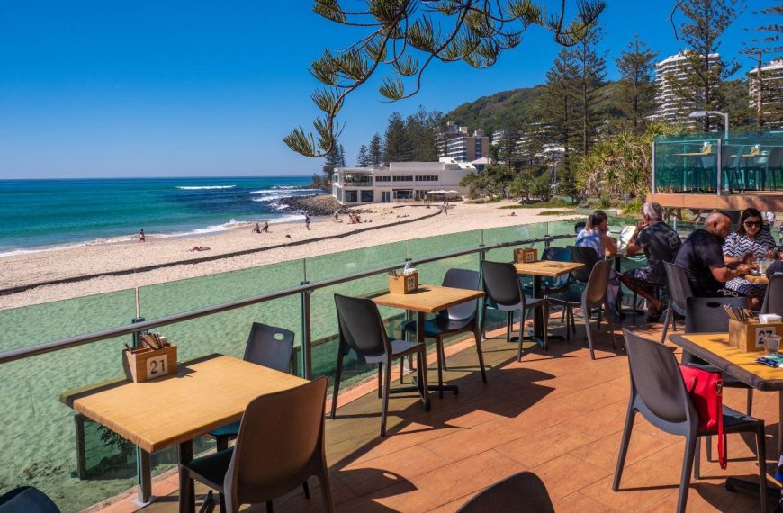 Enjoy a Waterfront Breakfast on the Gold Coast Beaches