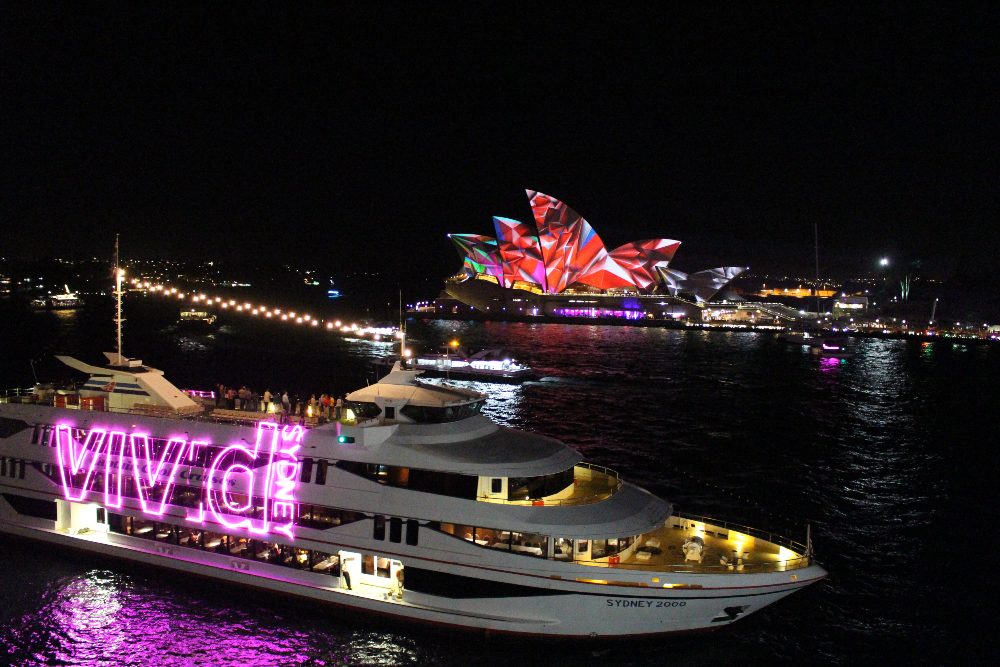 Vivid Sydney Opera House and Cruise