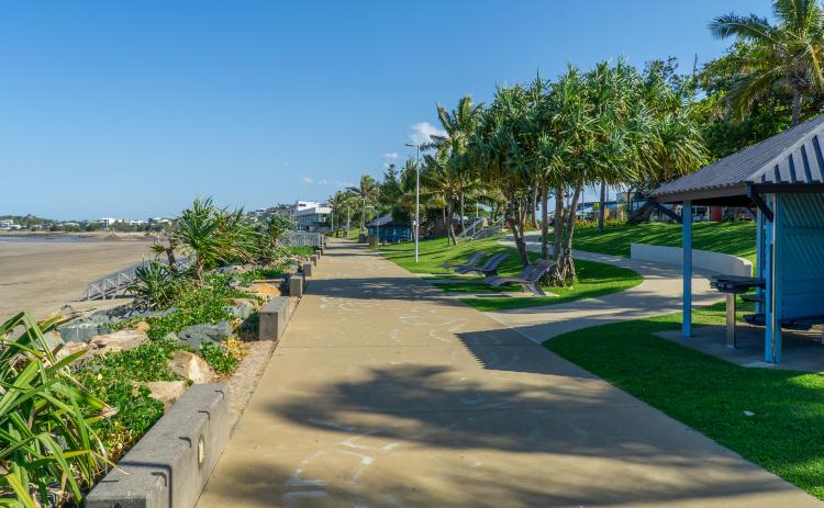One of the things to do in Yeppoon is walk along the foreshore