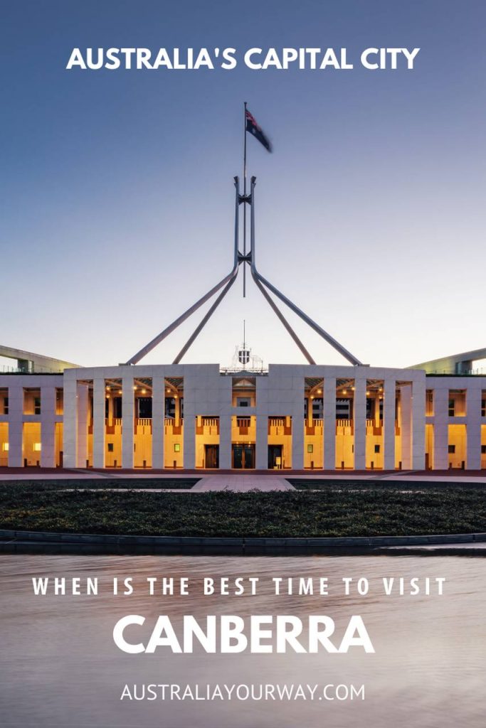 best time to visit Canberra
