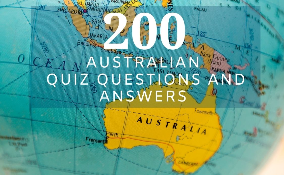 200 Free Original Australian Trivia Questions | Travel Australia |  Australia Your Way