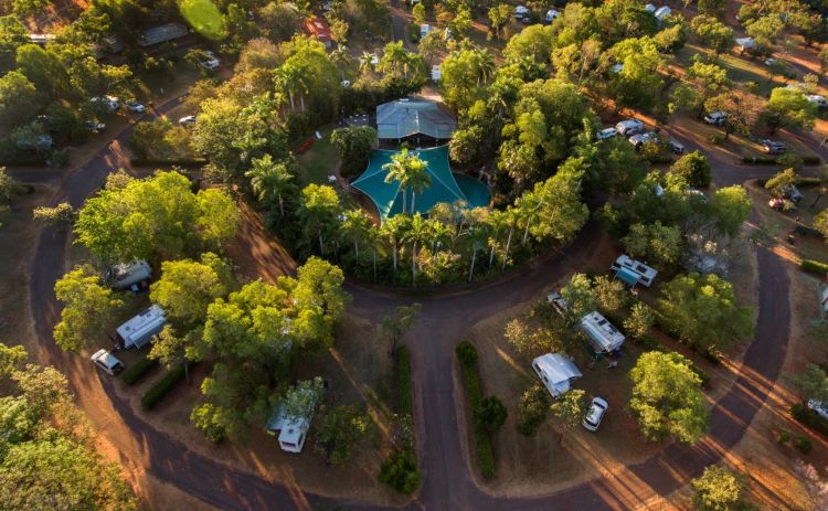 Aerial of Kakadu Lodge and Caravan Park 131067 56 1