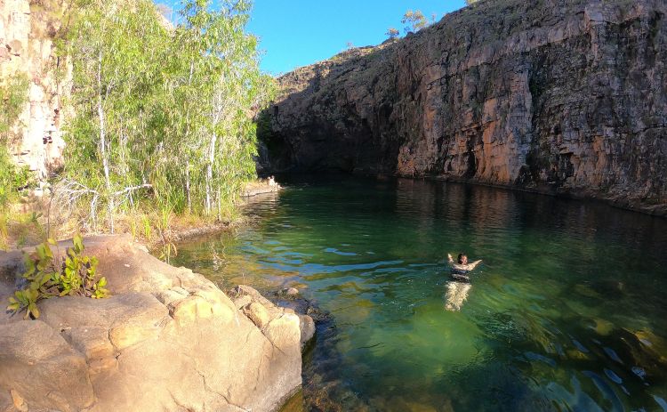 Maguk Falls swimming hole Northern Territory