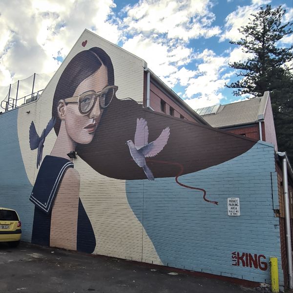 Lisa King Mural Glenelg