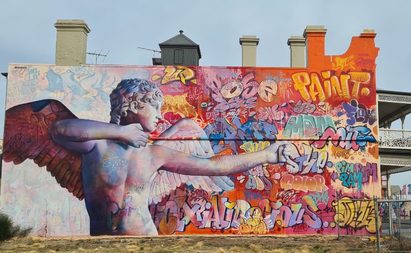 Port Adelaide's Colorful Canvas