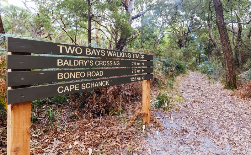 Two Bays walking track 