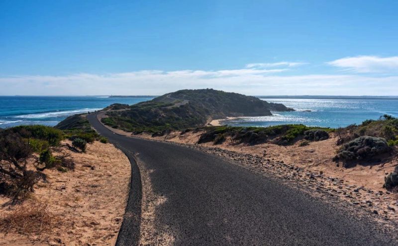 road in Point Nepean National Park