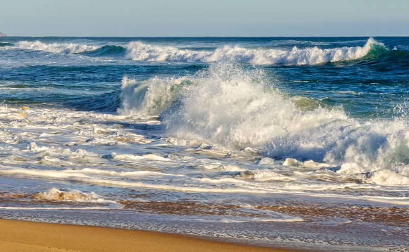 waves at Rye Beach Mornington Peninsula
