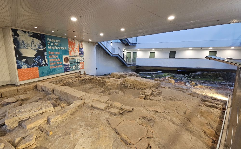 Sydney Harbour YHA dig site