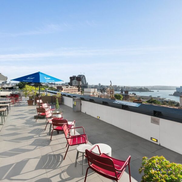 NSW Travel Guide 7 Sydney Harbour YHA rooftop