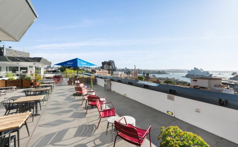 Sydney Harbour YHA rooftop
