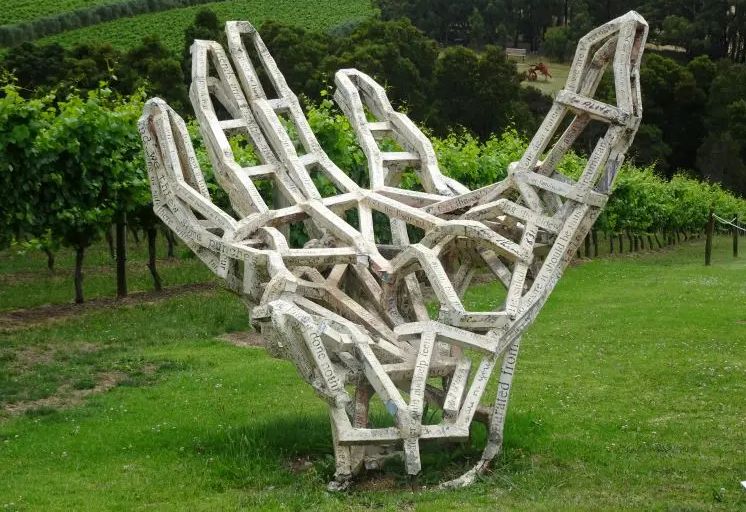 Montalto Winery Sculpture Trail.
