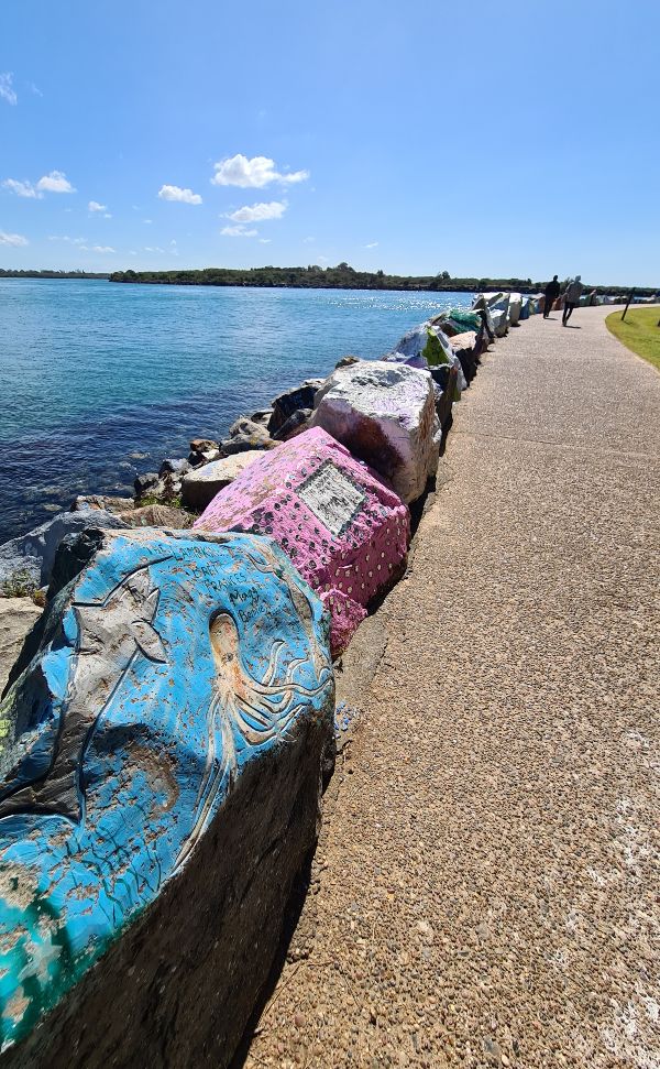 Dinding Port Macquarie Graffit