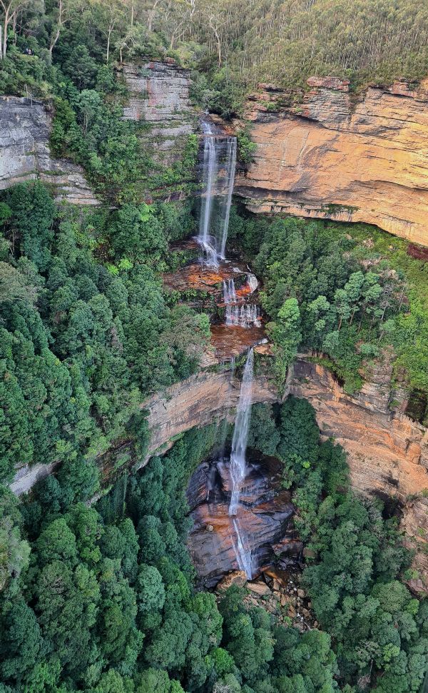 Katoomba Falls From the Scenic Skyway
