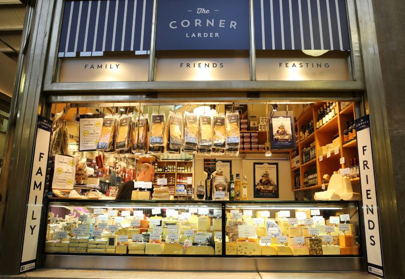 The Larder Cheese shop Queen Vic Market in Melbourne