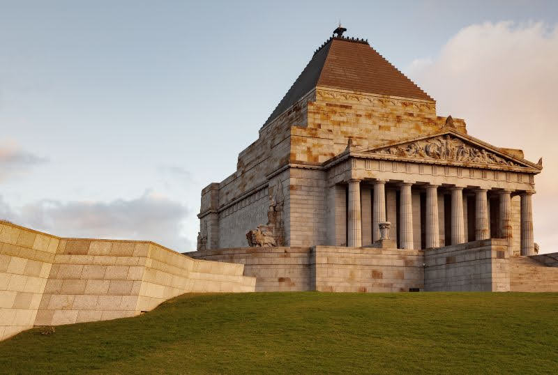The Shrine of Remembrace Melbourne