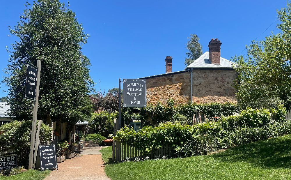 Berrima Village Pottery street scene